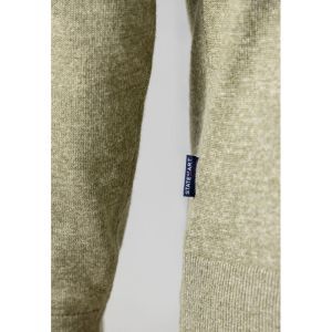 Pullover Col Plain 3719 mosgroen/g