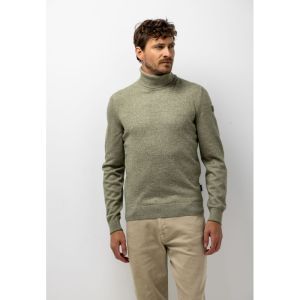 Pullover Col Plain 3719 mosgroen/g