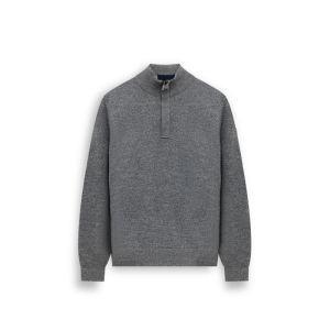 Pullover Sportzip Plain - Butt 5919 donkerblau