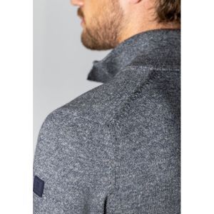 Pullover Sportzip Plain - Butt 5919 donkerblau