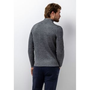 Pullover Sportzip Plain - Butt 5919 donkerblau
