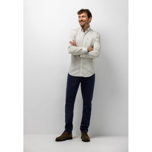 Shirt LS Print Poplin 3137 lichtgroen