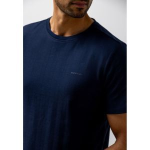T-shirt Crew-Neck SS Plain 5900 donkerblau