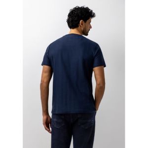 T-shirt Crew-Neck SS Plain 5900 donkerblau