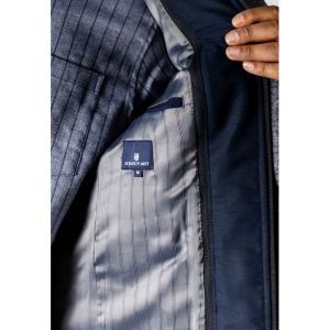 Jacket Checked - Insert 9529 middengrij