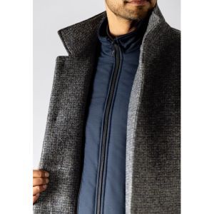 Jacket Checked - Insert 9529 middengrij