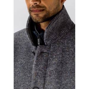 Jacket Checked - Insert 9529 middengrij
