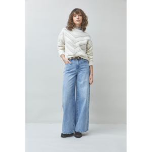 PULL PERNEL - 01-BLANC CASS