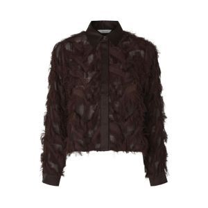 SLWMyline LS Fluffy Cropped Sh Delicioso