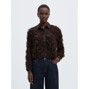 SLWMyline LS Fluffy Cropped Sh Delicioso
