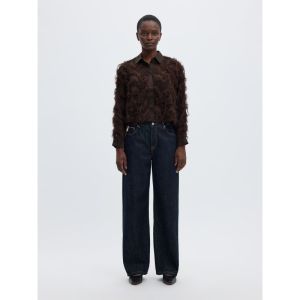 SLWMyline LS Fluffy Cropped Sh Delicioso